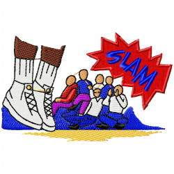 Basketball Embroidery Design 3 Basketball Embroidery Design 3